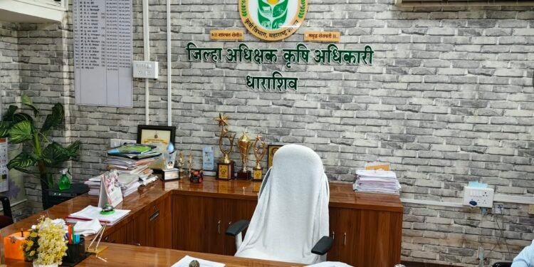 धाराशिवच्या कृषी विभागाला अखेर कायमस्वरूपी जिल्हा अधीक्षक कृषी अधिकारी मिळाले