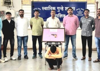 गावठी पिस्टल व जिवंत काडतुसासह एकास अटक; स्थानिक गुन्हे शाखेची कारवाई